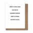 Favorite Parent - Just Because Card, BagMYGift