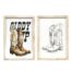 9x13 Reversible Wood Frame Sign - Giddy, BagMYGift