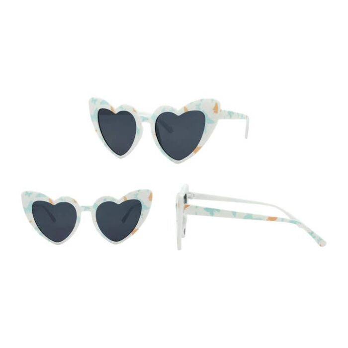 Kids Sunglasses with Hat and Case Basket Set - Butterfly