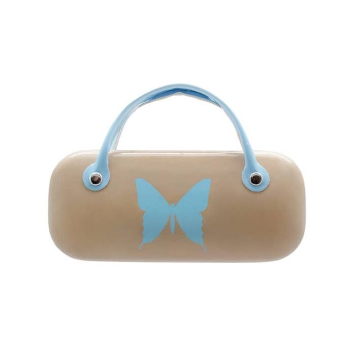 Kids Sunglasses with Hat and Case Basket Set - Butterfly