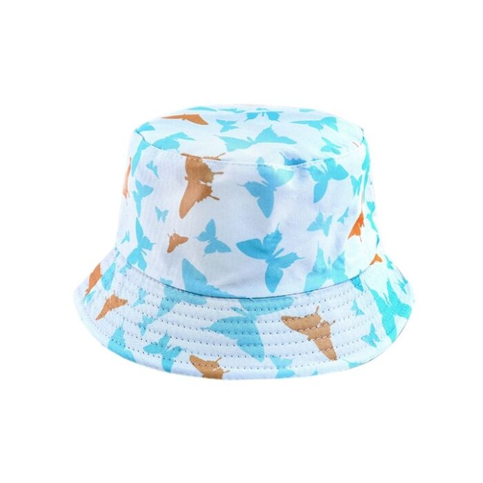 Kids Sunglasses with Hat and Case Basket Set - Butterfly