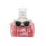 Kids Sunglasses with Case and Bucket Hat - Taupe Beach Print