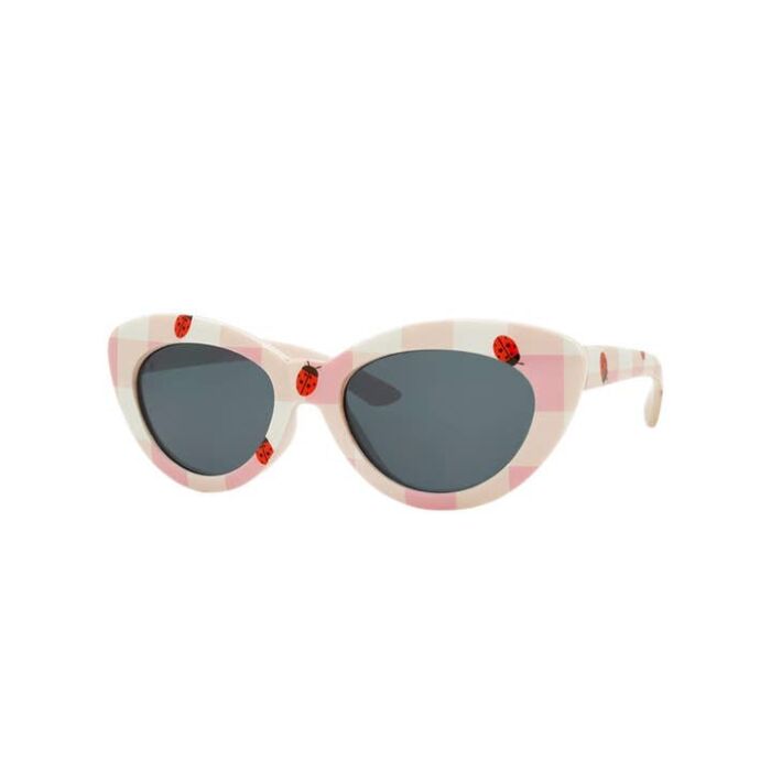 Kids Sunglasses with Hat and Case Basket Set - Lady Bug
