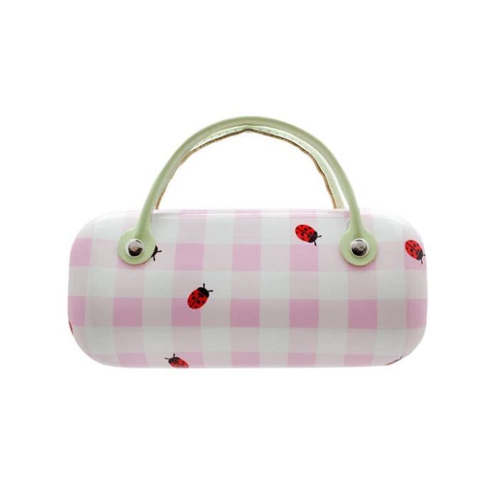 Kids Sunglasses with Hat and Case Basket Set - Lady Bug