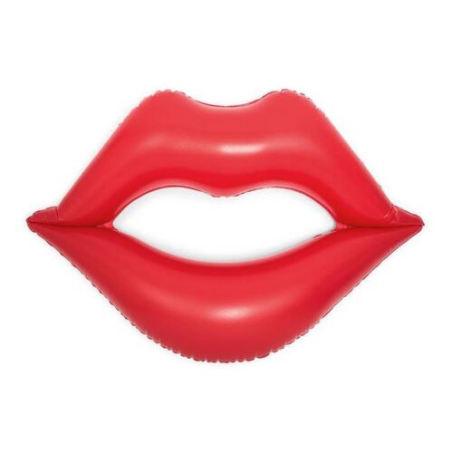 Giant Inflatable Pool Float Toy - Red Lips, BagMYGift