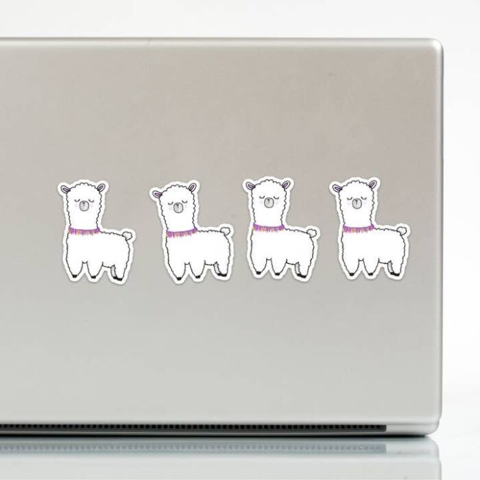 Llama - Sticker, BagMYGift