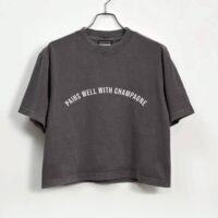 Pairs Well with Champagne® Garment Dye Crop Tee, BagMYGift