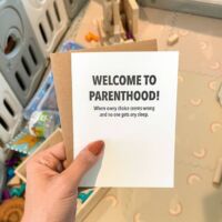 Parenthood - Baby Card, BagMYGift