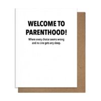 Parenthood - Baby Card, BagMYGift