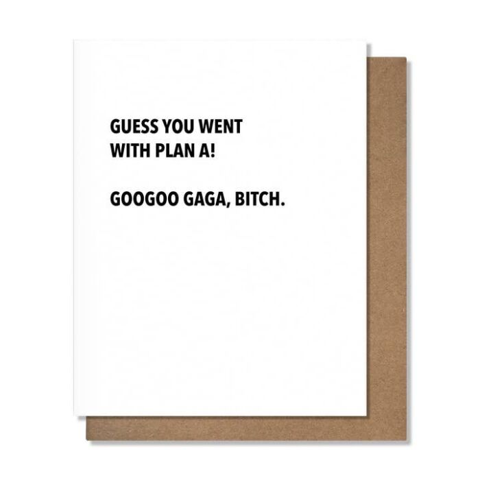 Plan A - Baby Card, BagMYGift