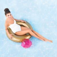 Giant Inflatable Pool Float Toy - Diamond Ring, BagMYGift