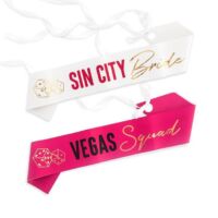 Paper Bachelorette Party Sash - Vegas, BagMYGift