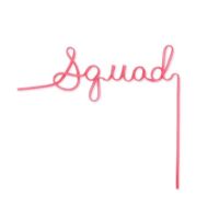 Bachelorette Party Silly Straw - Squad, BagMYGift