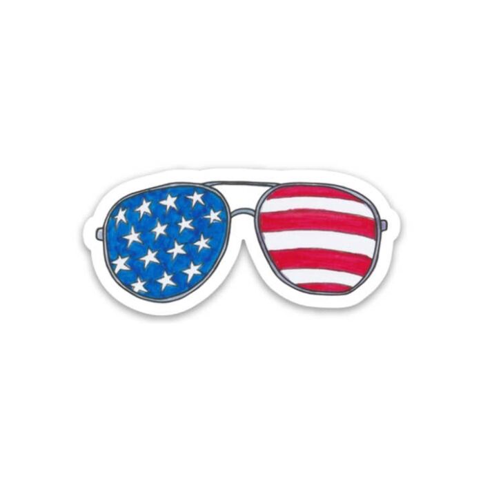 USA Aviators - Sticker, BagMYGift