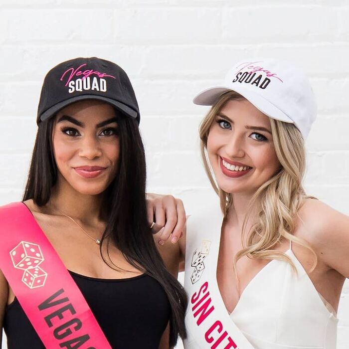 Women's Bachelorette Party Dad Hat - Vegas Squad, BagMYGift