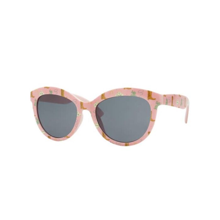Kids Sunglasses with Case and Bucket Hat Summer Set