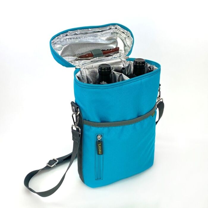 Insulated 2-Bottle Wine Tote, BagMYGift