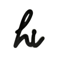 6x7x1 Wood Cutout - Hi, BagMYGift