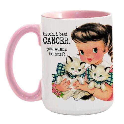 Cancer: B*Tch, I Beat Cancer… Mug, BagMYGIft