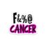 F&%@ Cancer - Sticker, BagMYGift