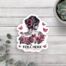 Breast Cancer Vinyl Sticker, BagMYGift