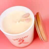 Survivor- Breast Cancer Soy Candle, BagMYGift