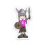 Viking Girl Fight Cancer - Sticker, BagMYGift