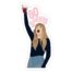 Taylor Swift Sports Era Football Fan Sticker, BagMYGift