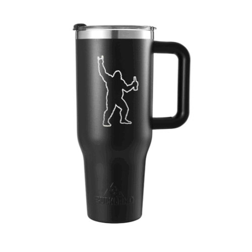 40oz. Tumbler w/ 3-in-1 Lid & Straw - Rockin' Out Bigfoot