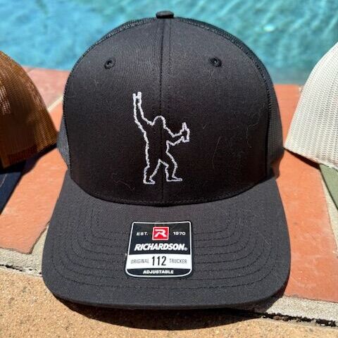 Rockin' Out Bigfoot Trucker Hat, BagMYGift