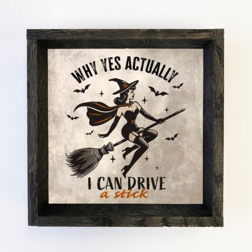 6x6 I Can Drive A Stick, BagMYGift