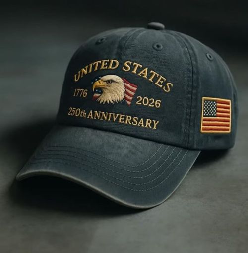250th Anniversary Embroidered Baseball Cap % , BagMYGift