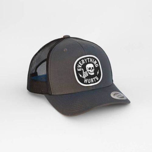 Everything Hurts Vintage Trucker Hat, BagMYGift
