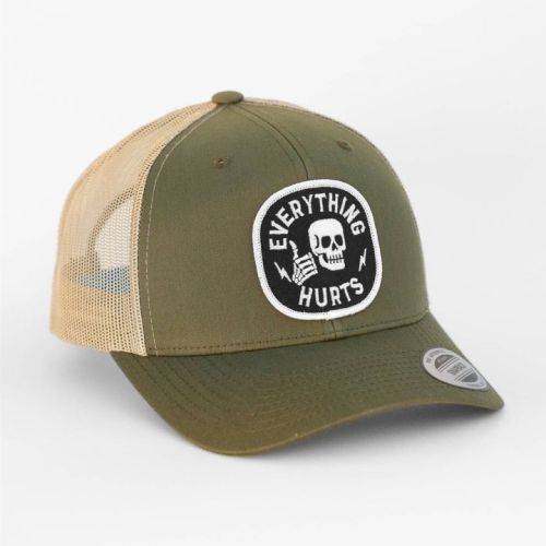 Everything Hurts Vintage Trucker Hat