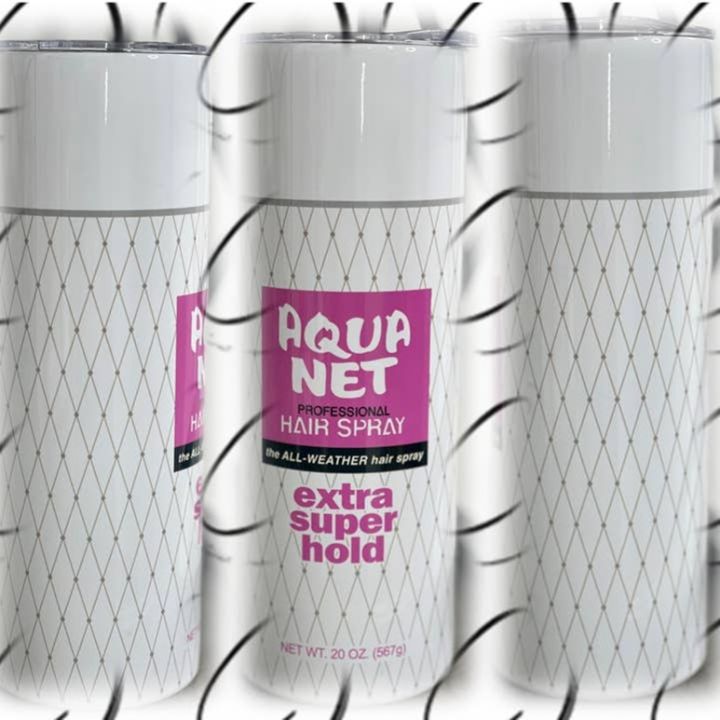 Aqua Net 20oz Skinny Tumbler, BagMYGift