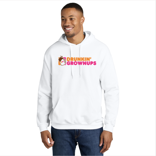 Drunkin Grownups Hooded Sweatshirt, BagMYGift