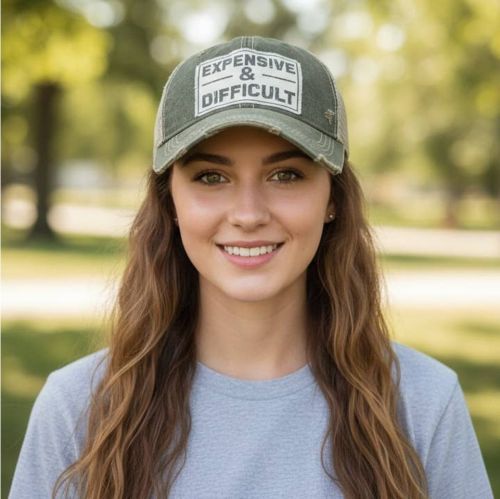 Expensive & Difficult Trucker Hat Baseball Cap, BagMYGift