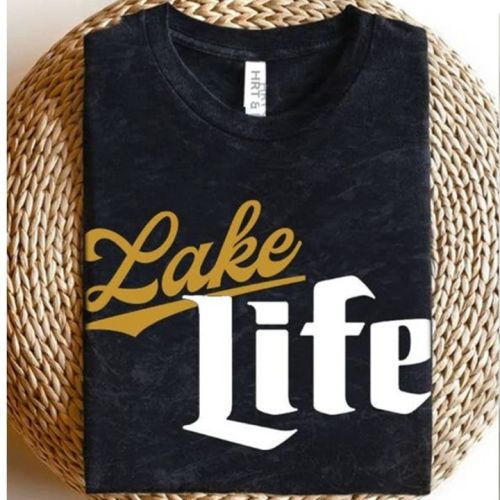 Lake Life Mineral Graphic Tee, BagMYGift