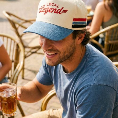 Local Legend Trucker Hat Denim, BagMYGift
